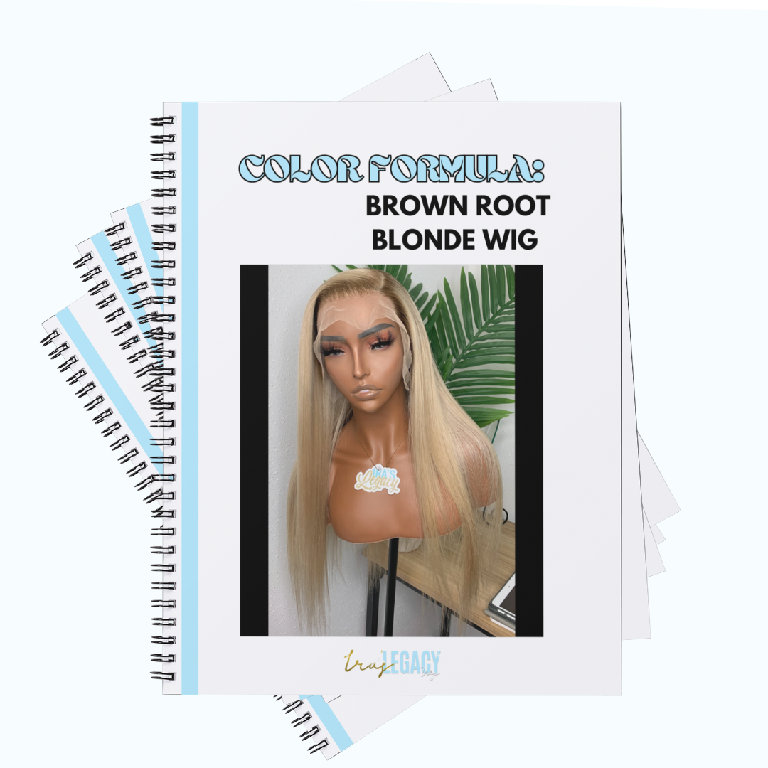 Brown Roots Blonde Wig Formula (Digital)